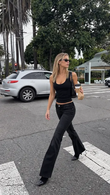 Crossing the street