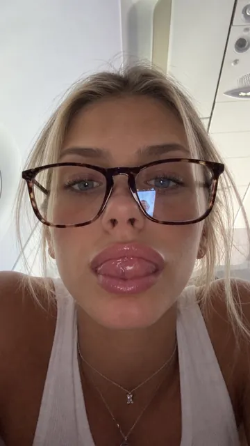 Close-up selfie