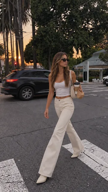 Crossing the street